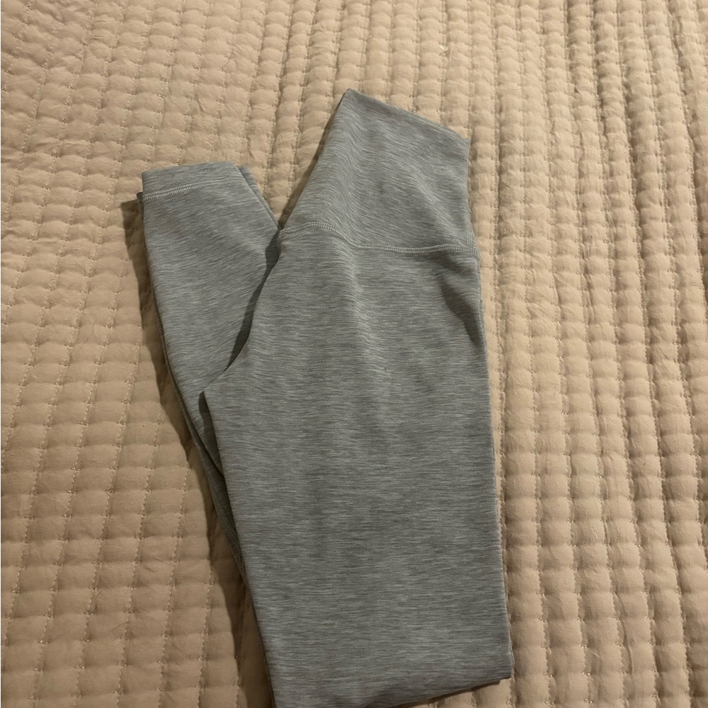 Lululemon Athletica Heathered Gray Leggings - Picture 6 of 7